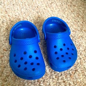 Crocs Toddler Size 4C Blue